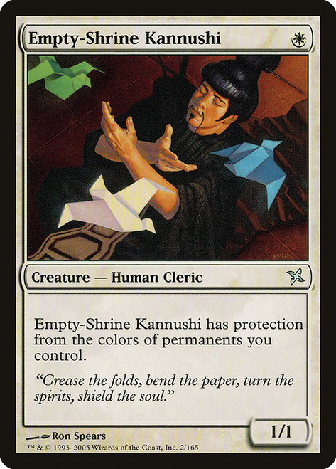 Empty-Shrine Kannushi - Betrayers of Kamigawa