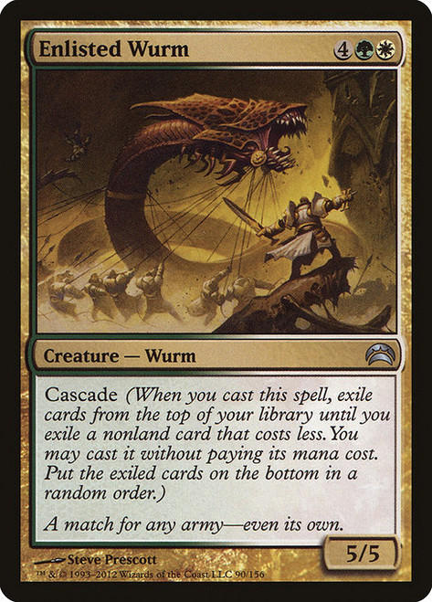 Enlisted Wurm - Planechase 2012