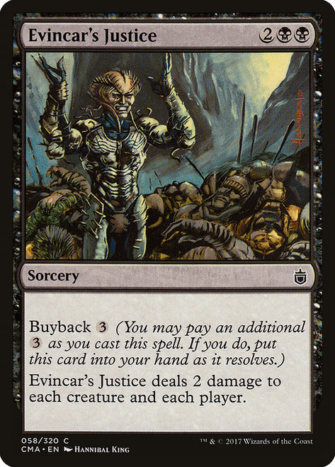 Evincar's Justice - Commander Anthology
