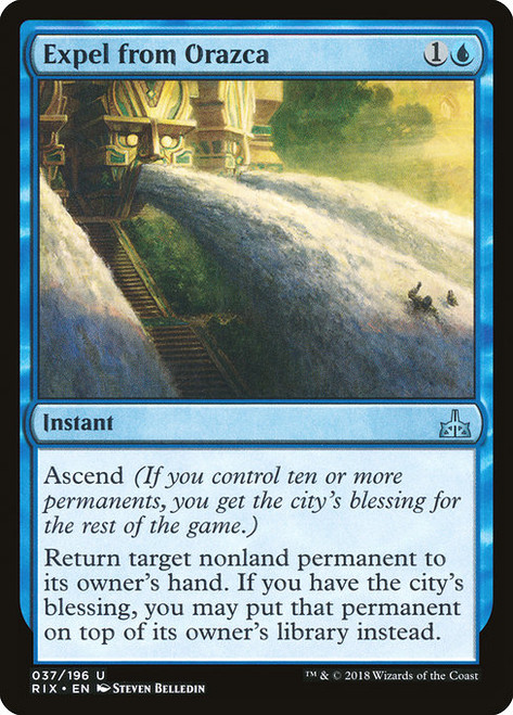 Expel from Orazca - Rivals of Ixalan