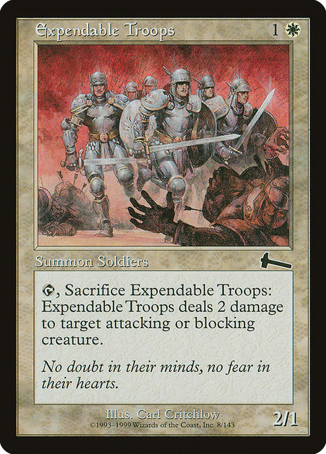 Expendable Troops - Urzas Legacy