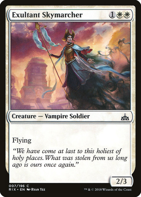 Exultant Skymarcher - Rivals of Ixalan [F]