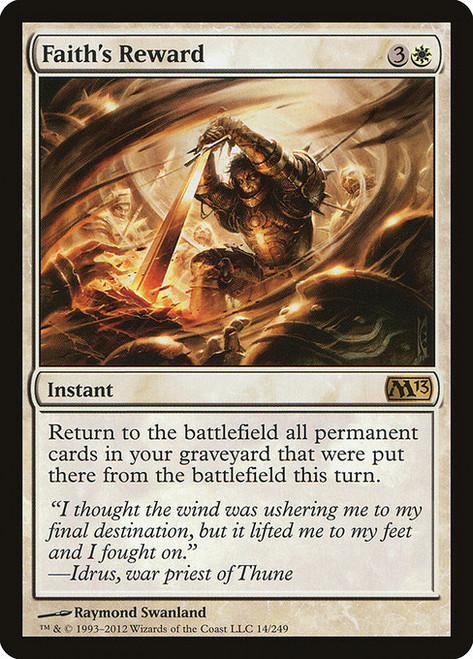 Faith's Reward - M13