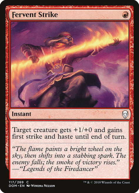 Fervent Strike - Dominaria
