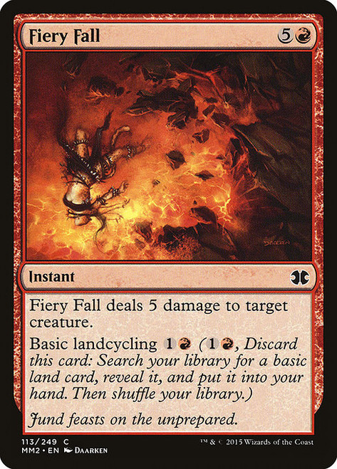 Fiery Fall - Modern Masters 2015