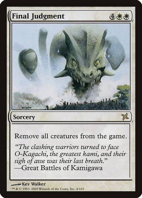 Final Judgment - Betrayers of Kamigawa