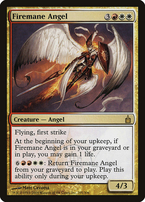 Firemane Angel - Ravnica
