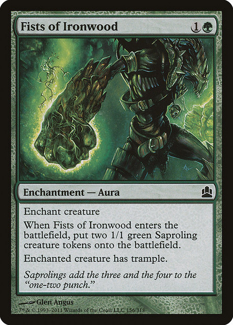 Fists of Ironwood - Commander