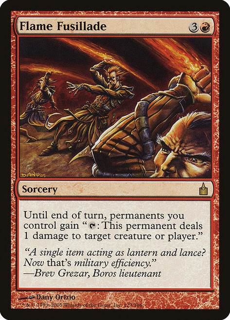 Flame Fusillade - Ravnica
