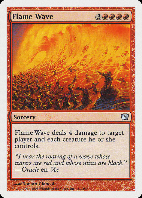 Flame Wave - 9th Edition
