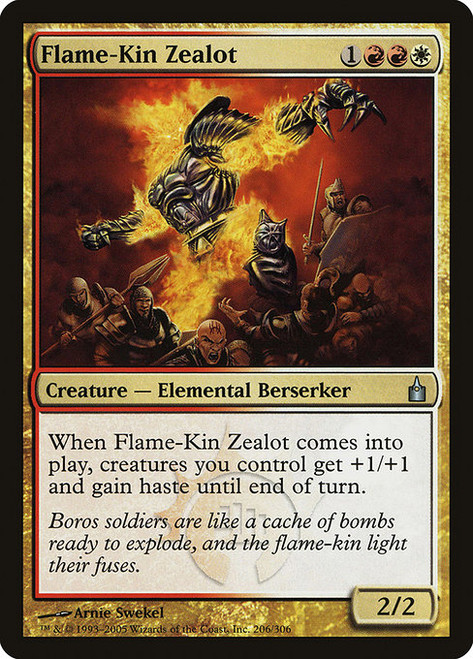Flame-Kin Zealot - Ravnica