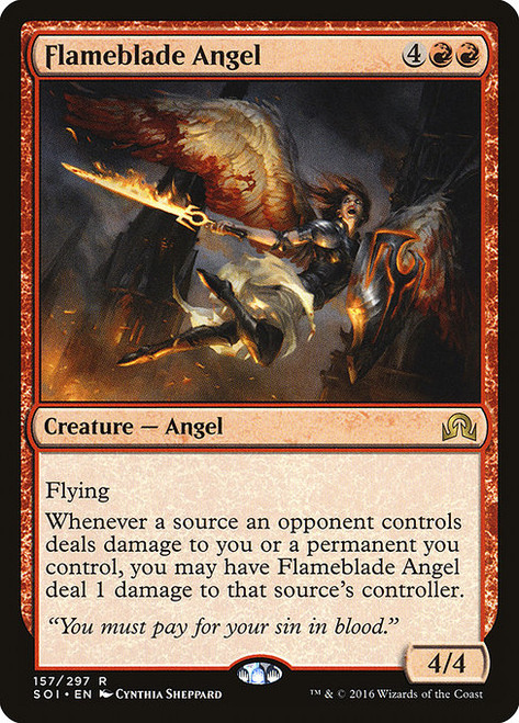 Flameblade Angel - Shadows over Innistrad [F]