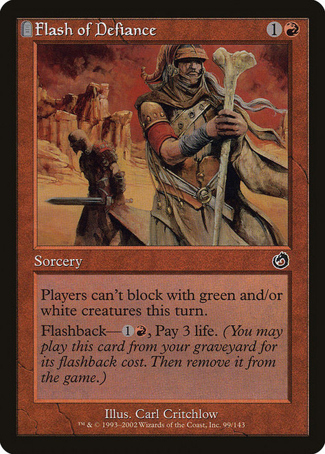 Flash of Defiance - Torment [F]