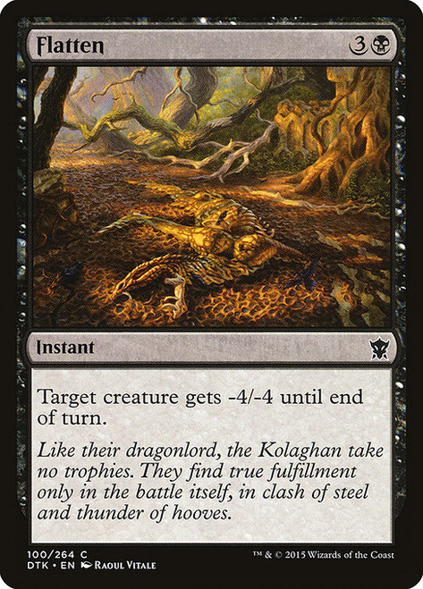 Flatten - Dragons of Tarkir [F]