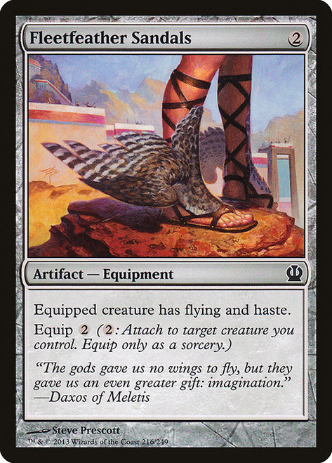 Fleetfeather Sandals - Theros