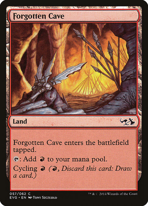 Forgotten Cave - Duel Decks Anthology Elves vs Goblins