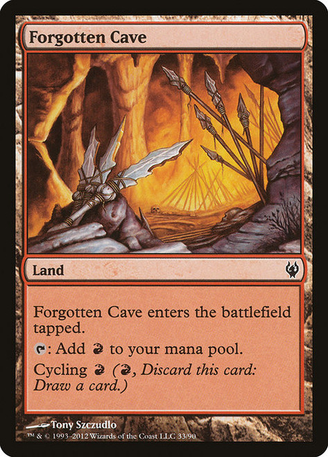 Forgotten Cave - Duel Decks Izzet vs Golgari