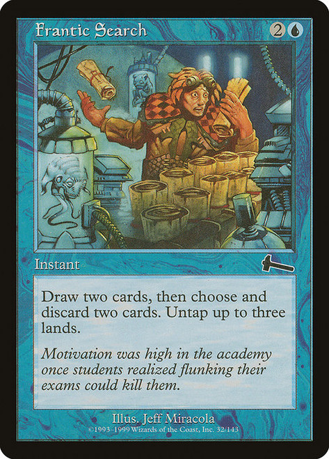 Frantic Search - Urzas Legacy