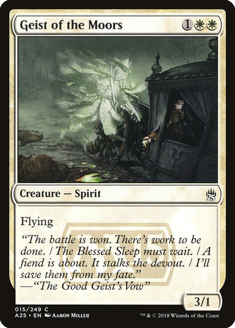 Geist of the Moors - Masters 25 [F]