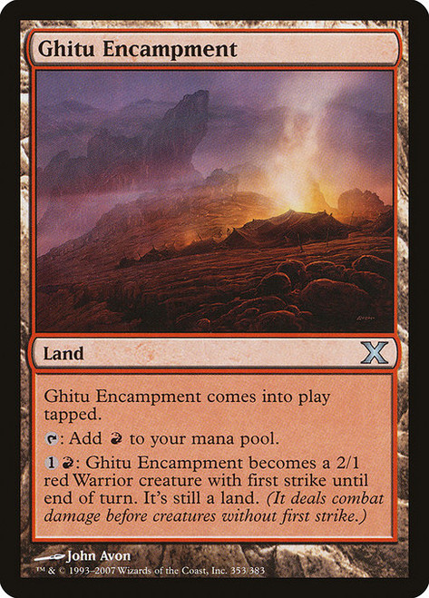 Ghitu Encampment - 10th Edition