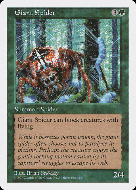 Giant Spider - 5th Edition