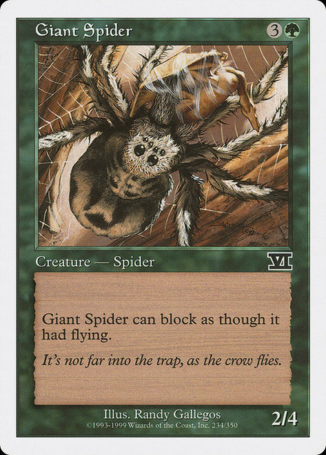 Giant Spider - 6th Edition