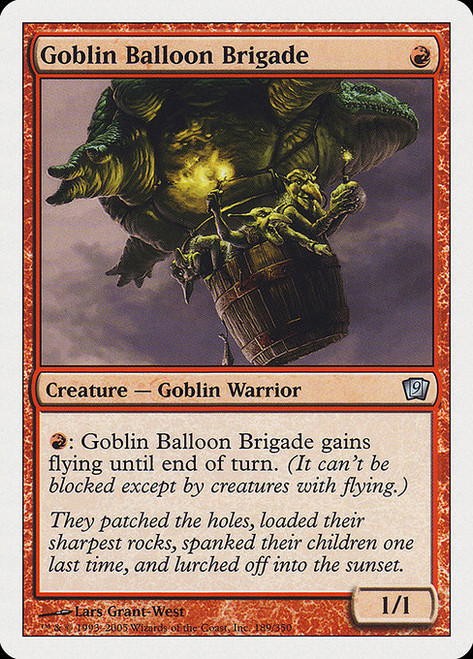 Goblin Balloon Brigade - 9th Edition
