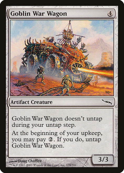 Goblin War Wagon - Mirrodin