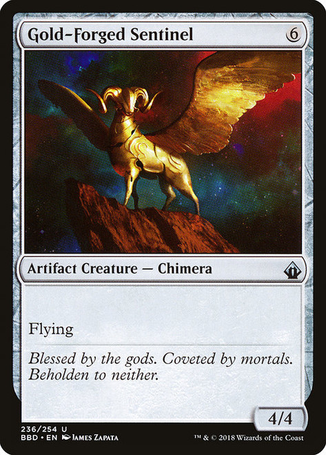 Gold-Forged Sentinel - Battlebond