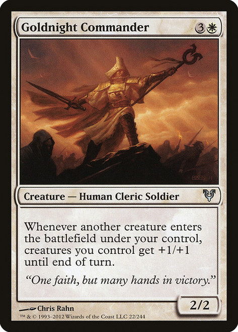 Goldnight Commander - Avacyn Restored [F]