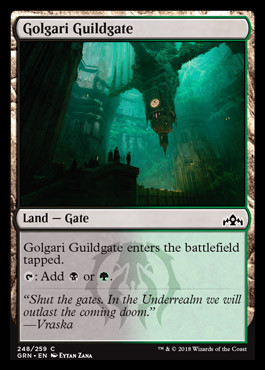 Golgari Guildgate - Guilds of Ravnica