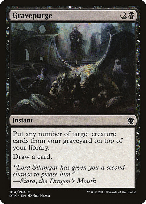 Gravepurge - Dragons of Tarkir