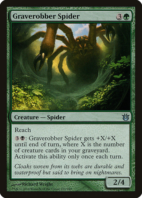 Graverobber Spider - Born of the Gods