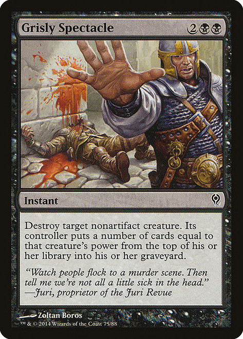 Grisly Spectacle - Duel Decks Jace vs Vraska