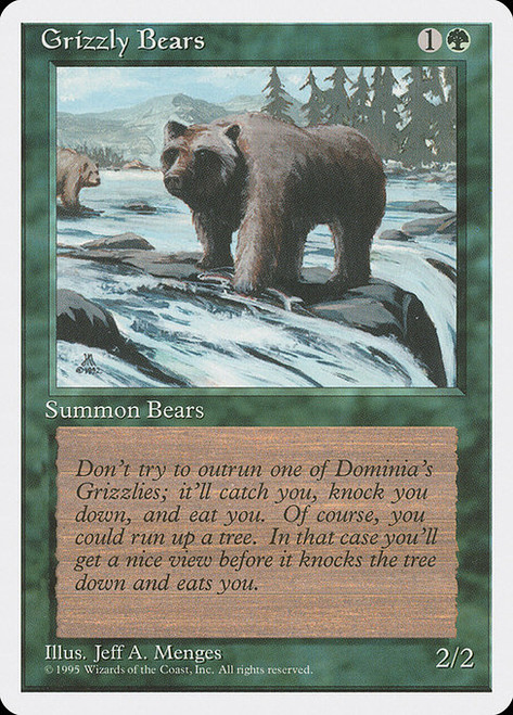 Grizzly Bears - 4th Edition