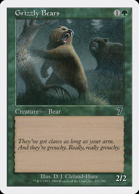 Grizzly Bears - 7th Edition