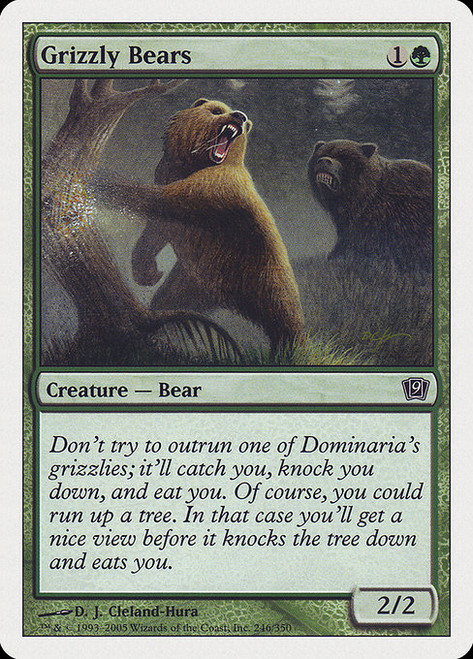 Grizzly Bears - 9th Edition