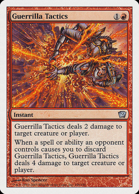 Guerrilla Tactics - 9th Edition