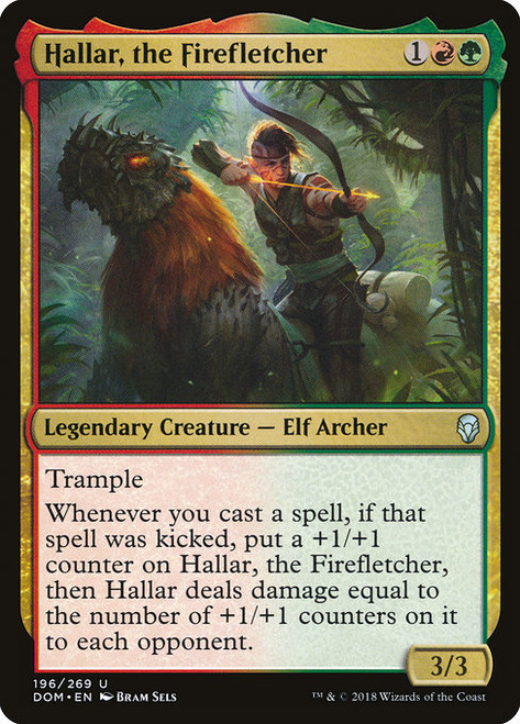 Hallar, the Firefletcher - Dominaria
