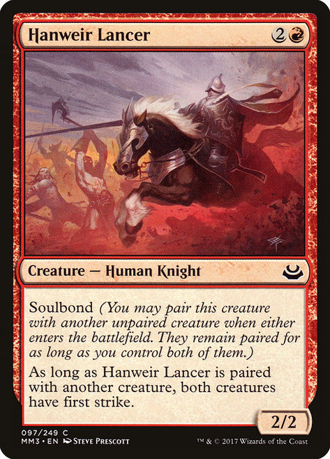 Hanweir Lancer - Modern Masters 2017 [F]