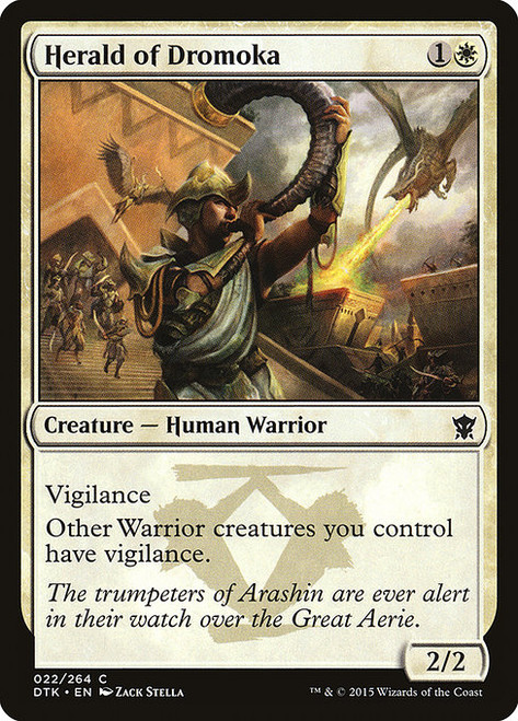 Herald of Dromoka - Dragons of Tarkir