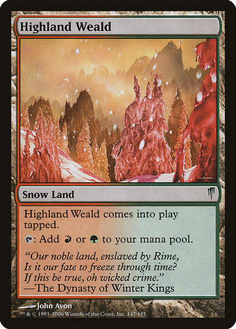 Highland Weald - Coldsnap