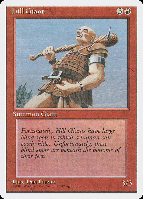 Hill Giant - 4th Edition