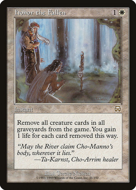 Honor the Fallen - Mercadian Masques