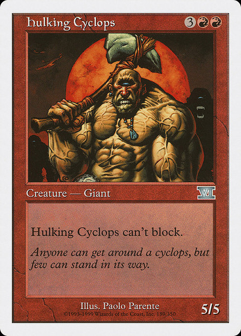 Hulking Cyclops - 6th Edition
