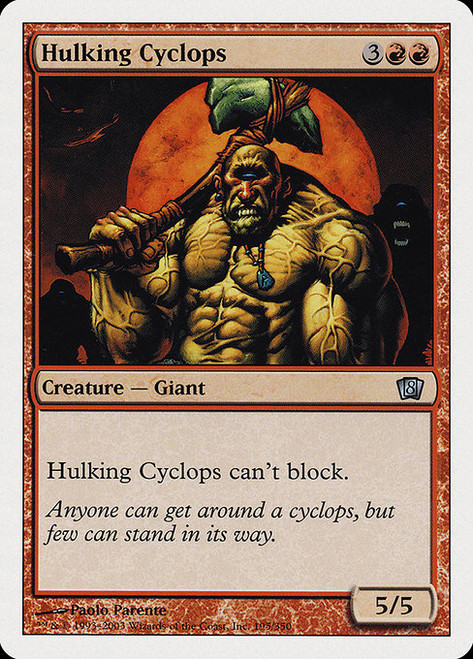 Hulking Cyclops - 8th Edition