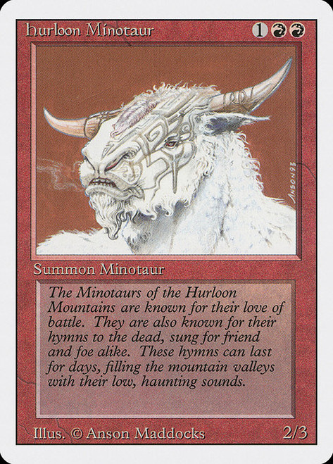 Hurloon Minotaur - Revised