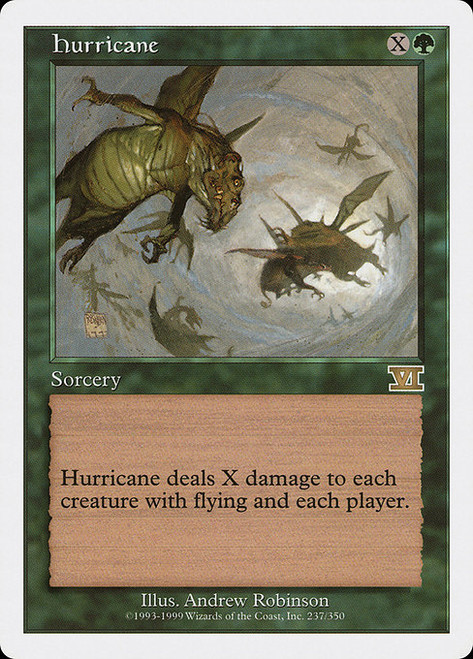 Hurricane - 6th Edition