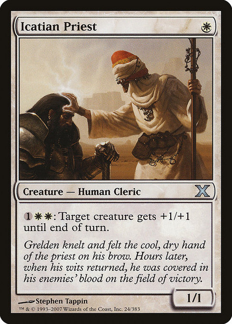 Icatian Priest - 10th Edition