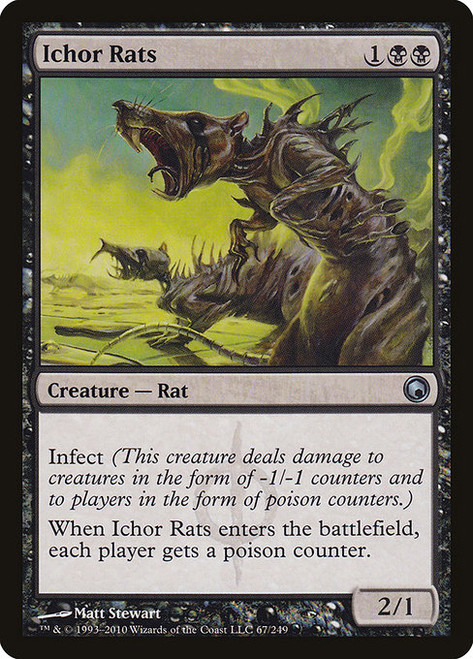 Ichor Rats - Scars of Mirrodin [F]